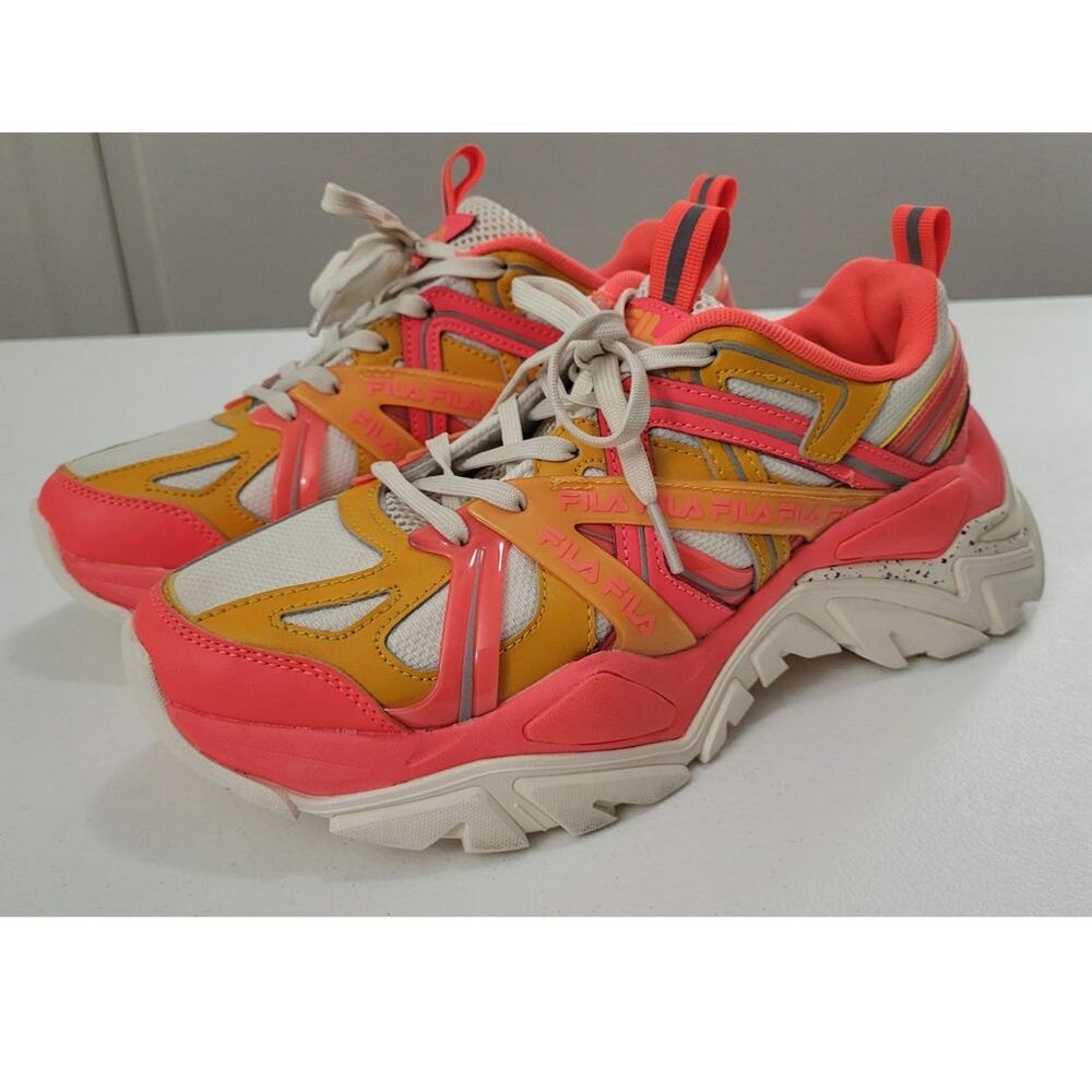 FILA Electrove 2 Womens Size 9 Chunky Platform Sneakers Multicolor Shoes
